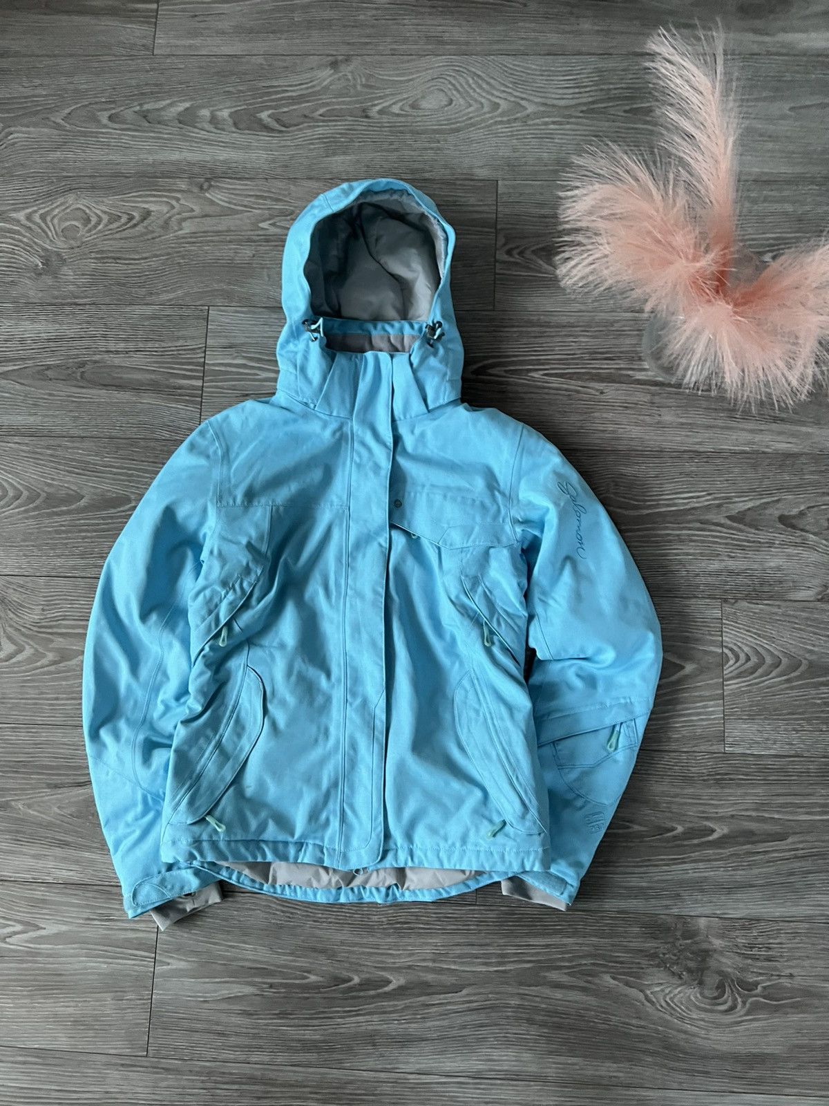 Salomon ‼️Salomon Outdoor Pro Series Regular Ski Jacket‼️ Size S / US 4 / IT 40 - 4 Thumbnail
