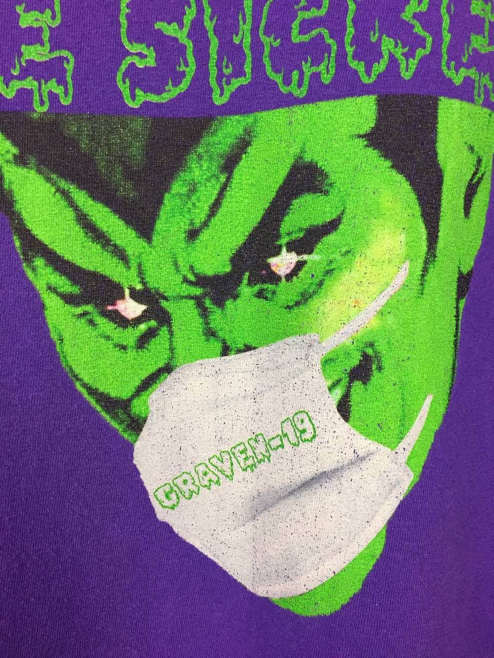 Vintage The Sickest Crew Ever Craven 19 Dracula Graphic Tee Size US L / EU 52-54 / 3 - 4 Thumbnail