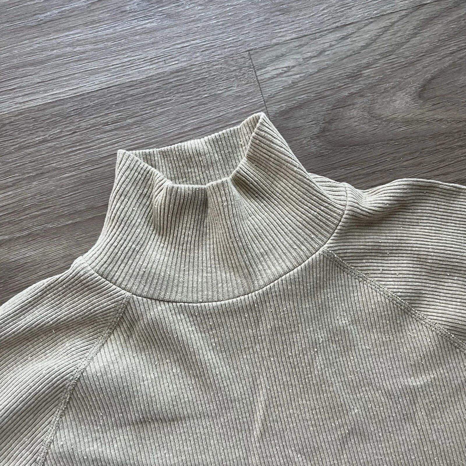 Our Legacy Our Legacy Splash Ribbed Raglan Mock Neck Turtleneck Size US M / EU 48-50 / 2 - 3 Thumbnail