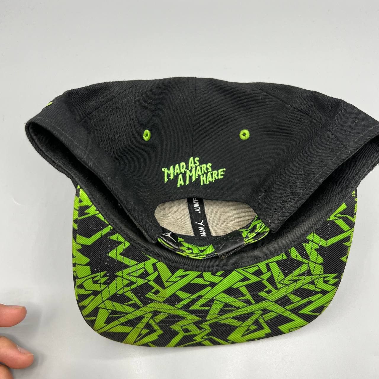 Jordan Brand Air Jordan Hat Men Mad as a Mars Hare Jumpman Strap Back Cap Size ONE SIZE - 8 Thumbnail