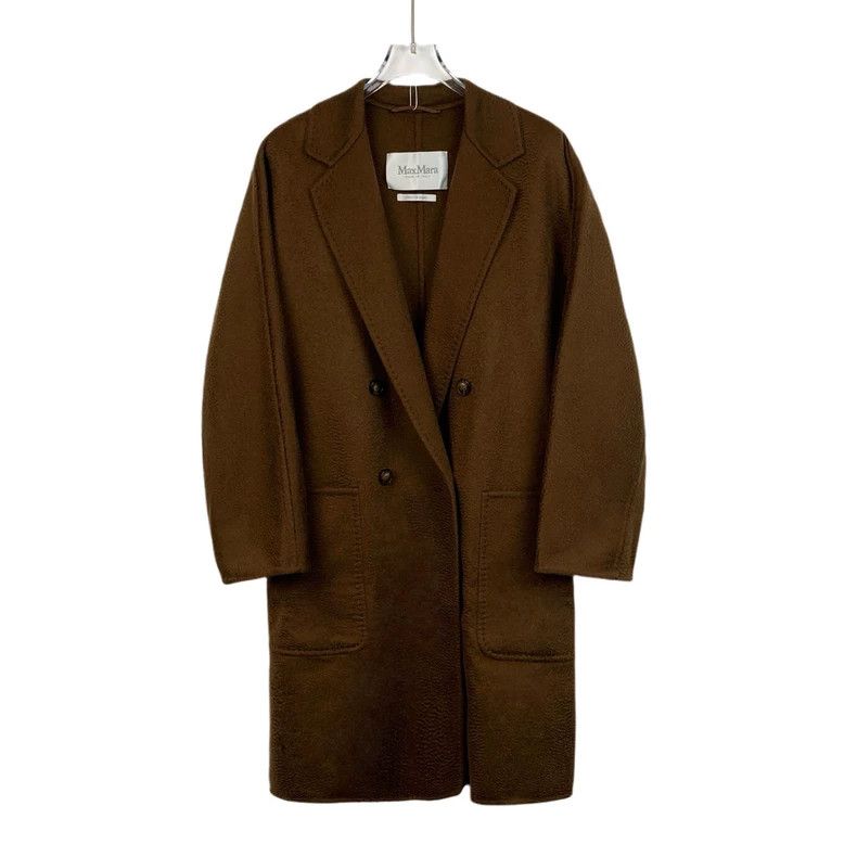 Max Mara Max Mara Caramel cashmere lapel double-breasted coat Size M / US 6-8 / IT 42-44 - 1 Thumbnail