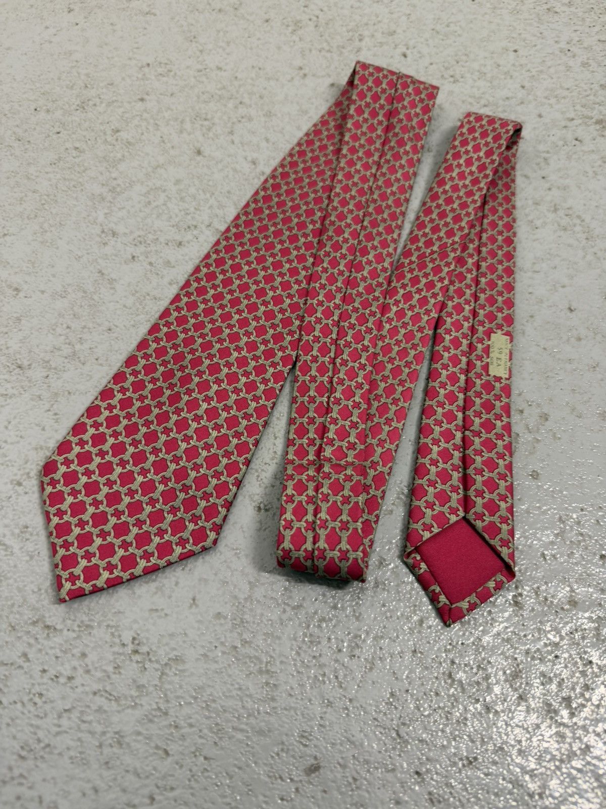 Hermes Hermes Silk Tie Size ONE SIZE - 14 Thumbnail