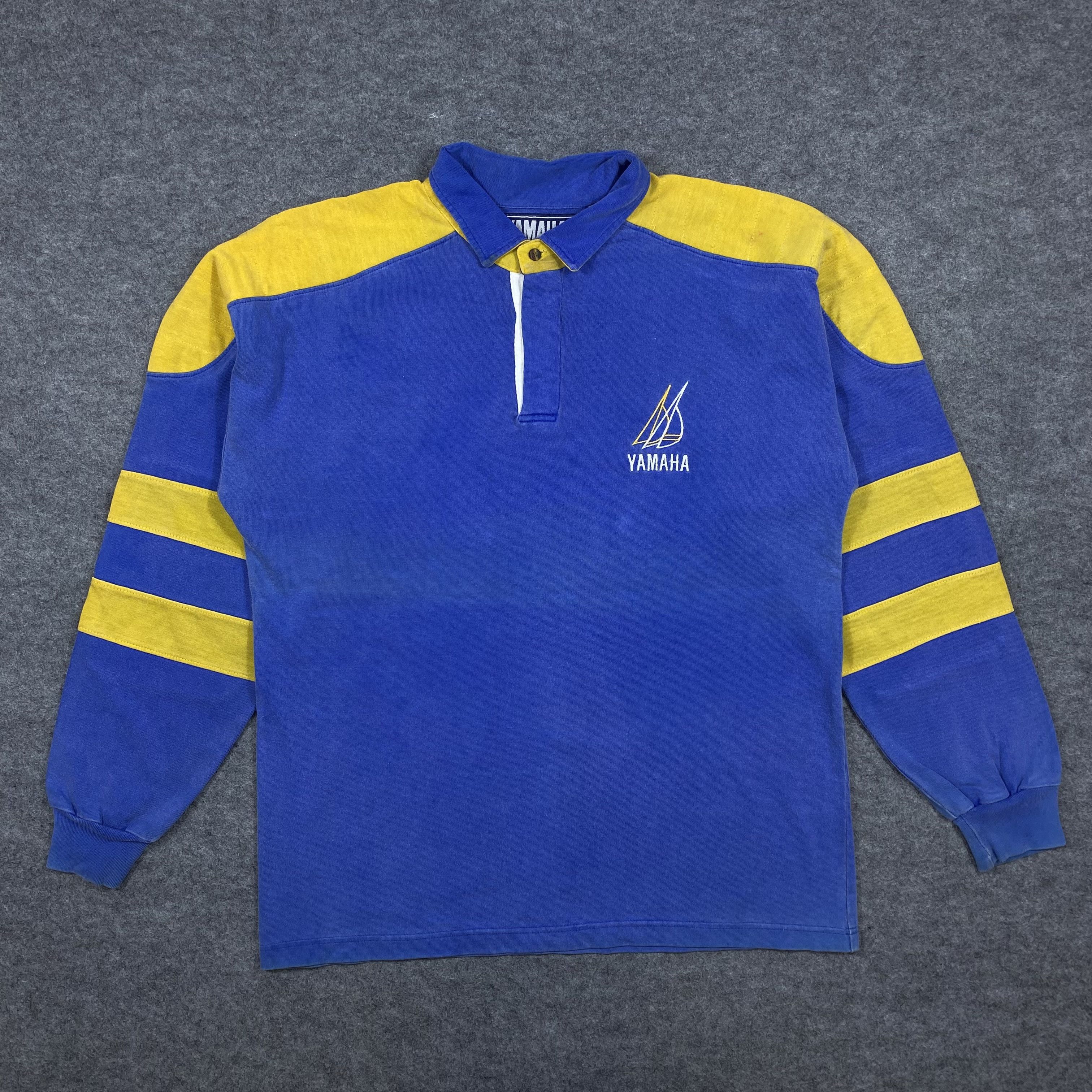 Yamaha VINTAGE YAMAHA MARINE POLO SHIRT-J622 Size US XL / EU 56 / 4 - 2 Thumbnail