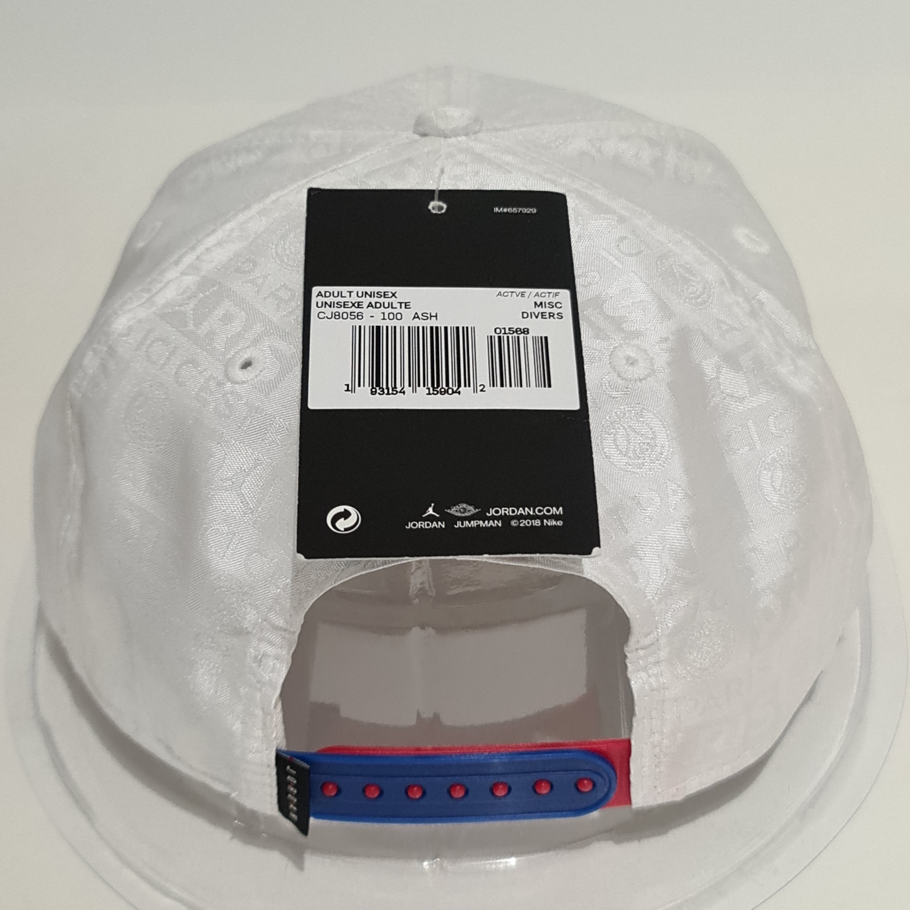 Jordan Brand Jordan x Paris Saint-Germain Pro Cap Snapback White Size ONE SIZE - 9 Thumbnail