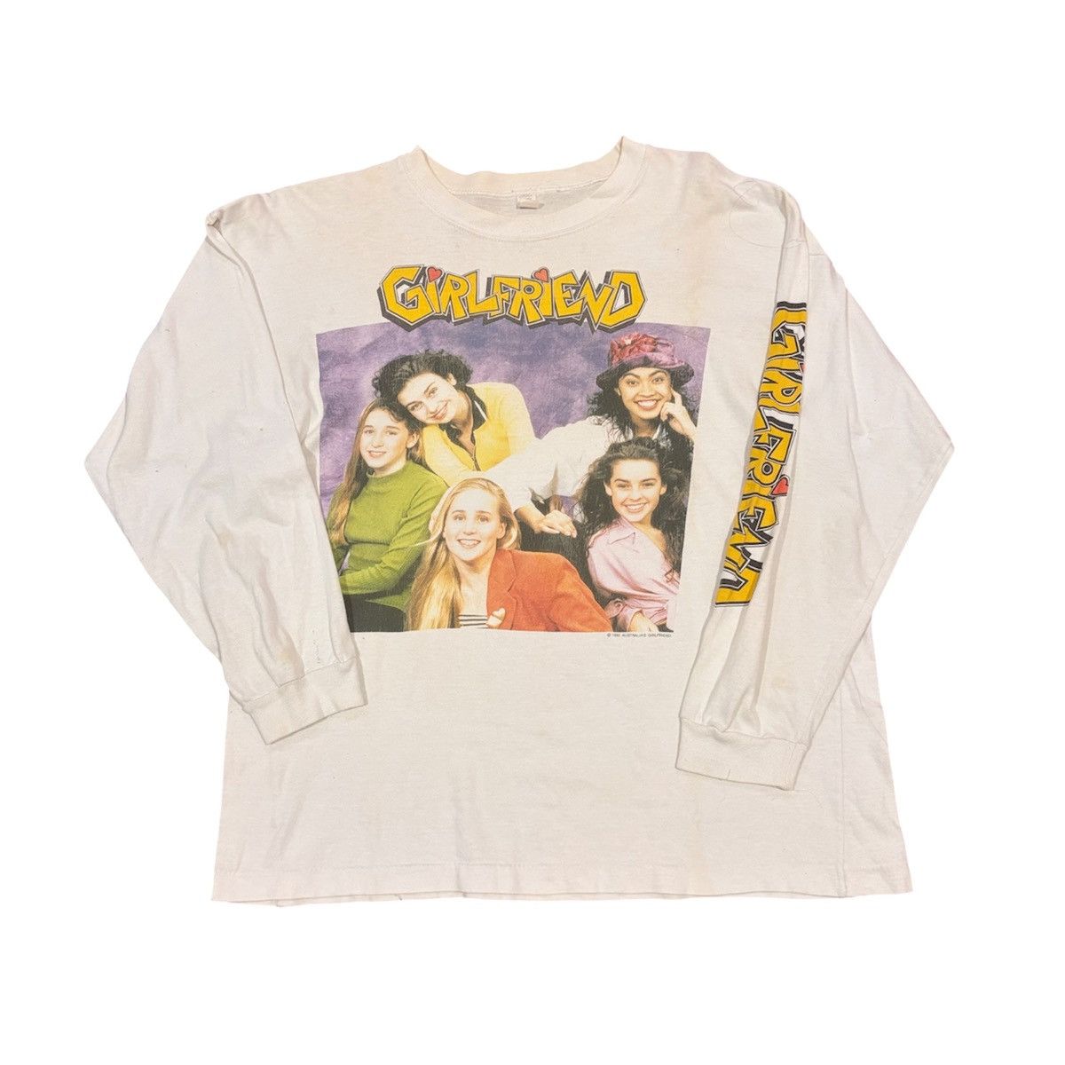 Band Tees GIRLFRIEND GROUP TEES VINTAGE Size US M / EU 48-50 / 2 - 1 Thumbnail