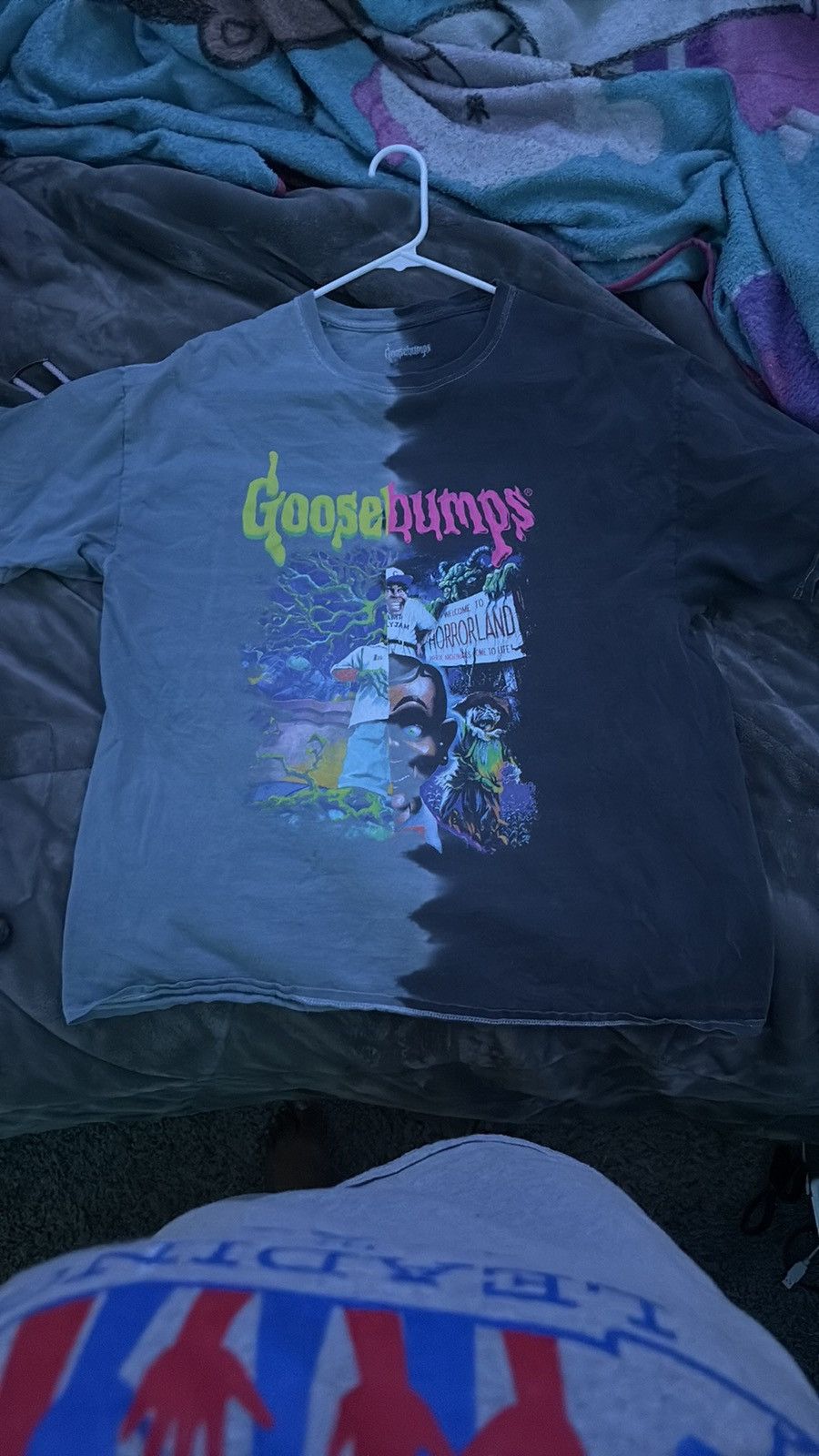Nickelodeon Split Dye Goosebumps Shirt Size US L / EU 52-54 / 3 - 1 Preview