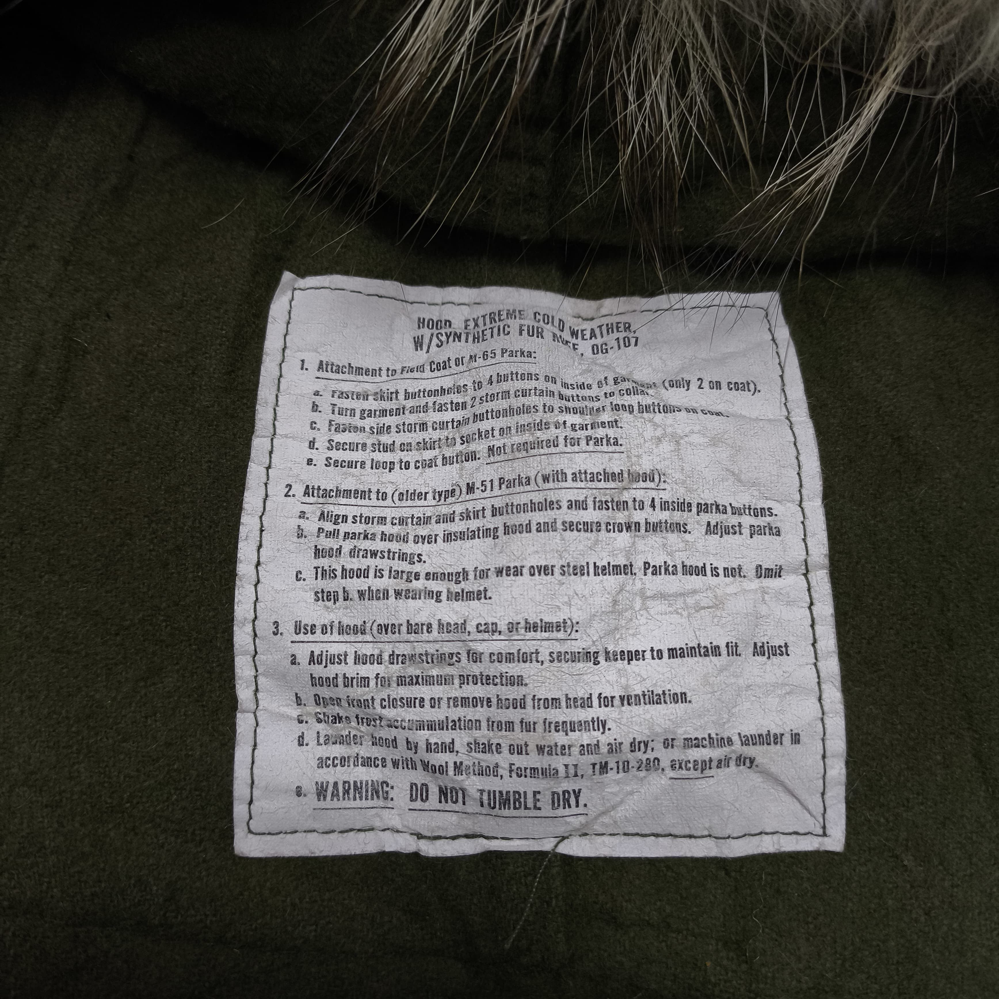 Vintage 80's Muveil Mod Coat Remake M-65 US Military Size US M / EU 48-50 / 2 - 16 Thumbnail