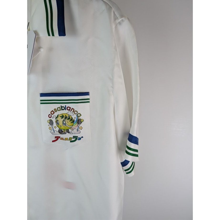 Casablanca o1rshd1 Button Shirt in White Size US XL / EU 56 / 4 - 5 Thumbnail