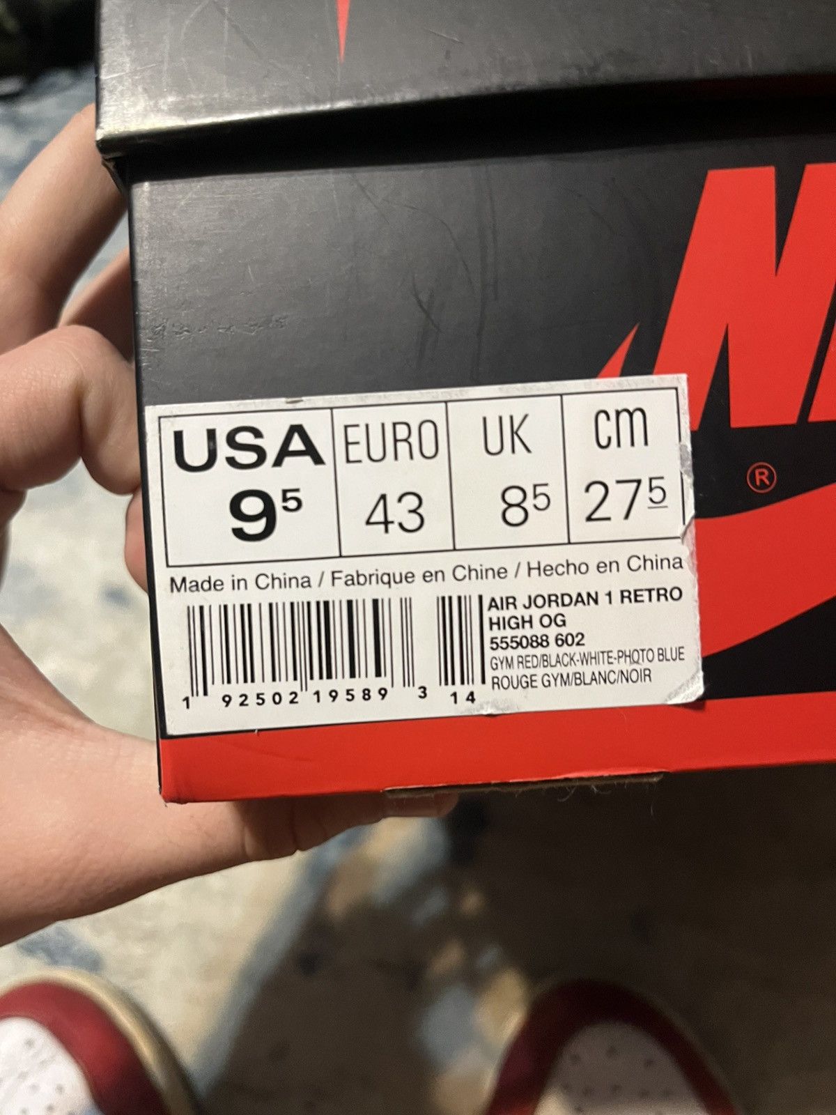 Jordan Brand Jordan 1 Origin Stories Size US 9.5 / EU 42-43 - 7 Thumbnail