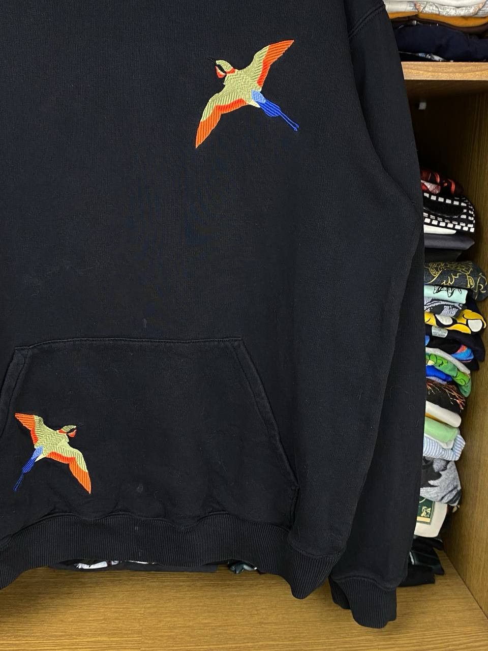 Axel Arigato Axel Arigato Tori Bird Hoodie Black XS Size US XS / EU 42 / 0 - 6 Thumbnail