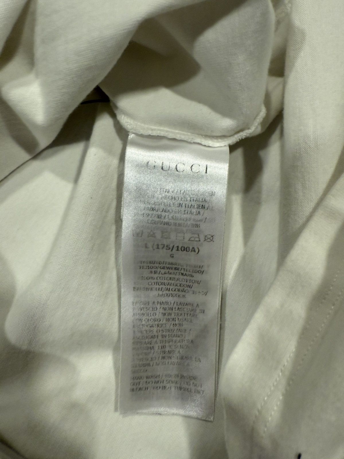 Gucci gucci box logo t shirt Size US XL / EU 56 / 4 - 4 Thumbnail
