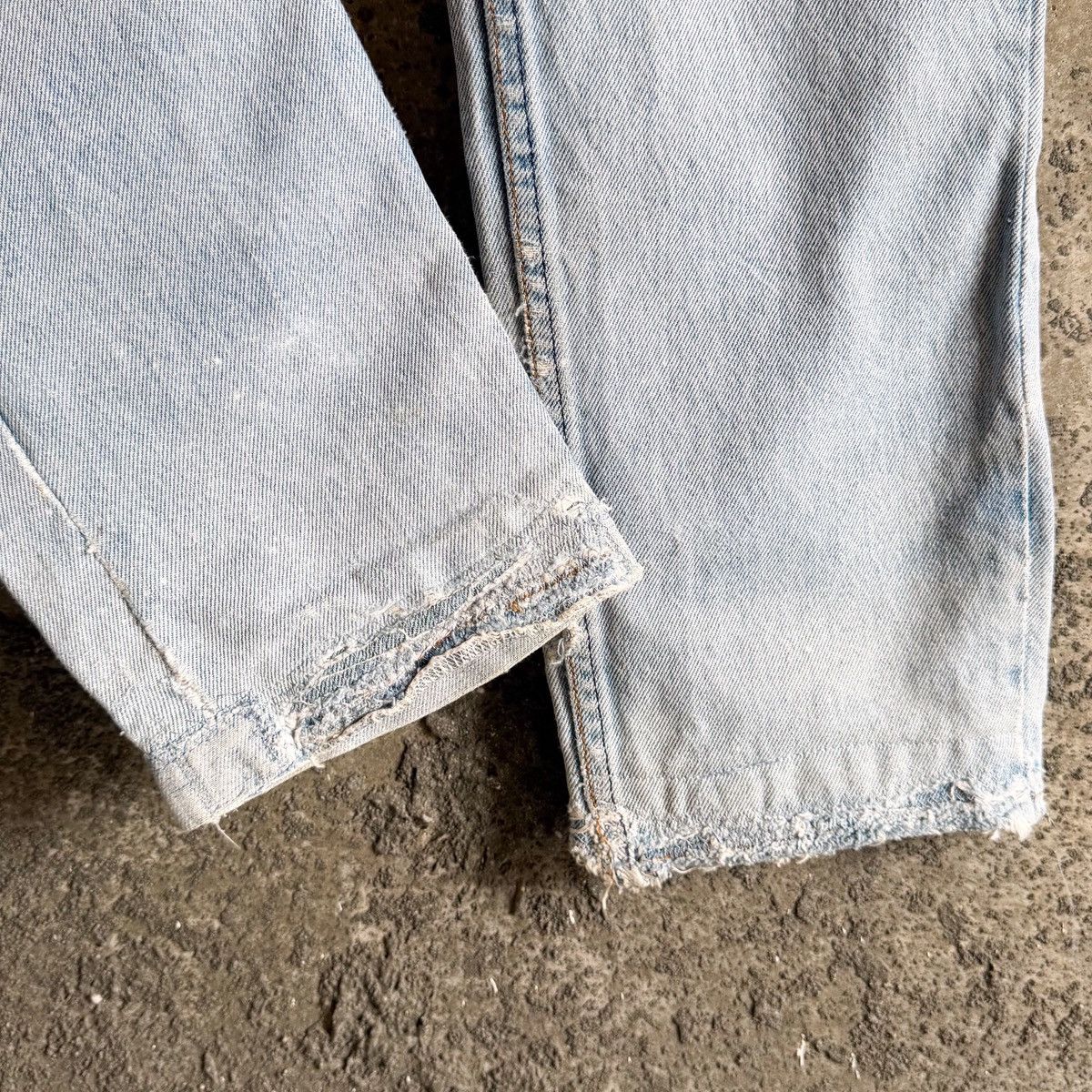 Levi's Vintage Levi's Boro Sashiko DESTROYED Repair Denim Size US 32 / EU 48 - 7 Thumbnail