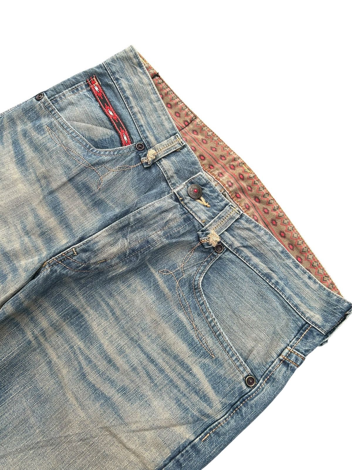 Vintage Edwin Navajo Faded Rusty Mudwash Denim Jeans ☠️🎌