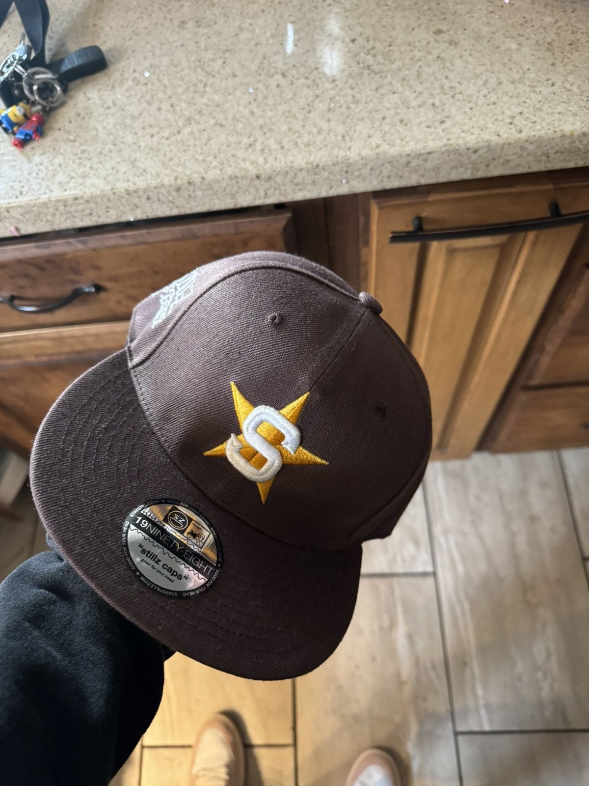 STILLZ × Slumpy Kev Stillz brown fitted hat Size ONE SIZE - 2 Thumbnail