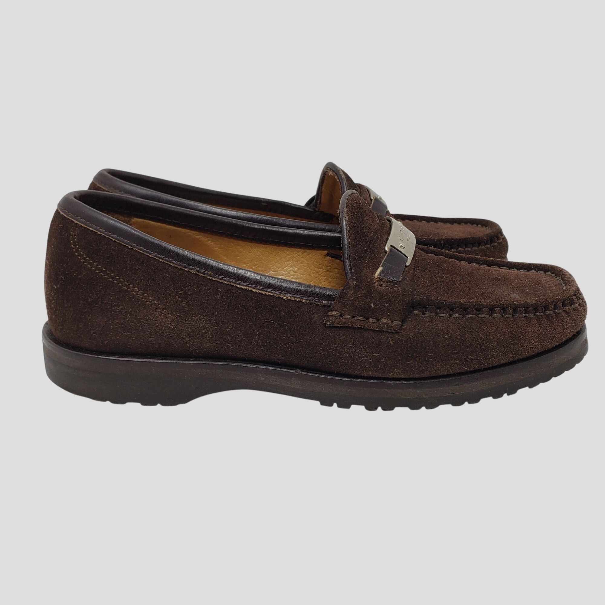 Coach Coach Suede Womens Loafers With Metal Accent Size 5.5 B Size US 5.5 / IT 35.5 - 5 Thumbnail