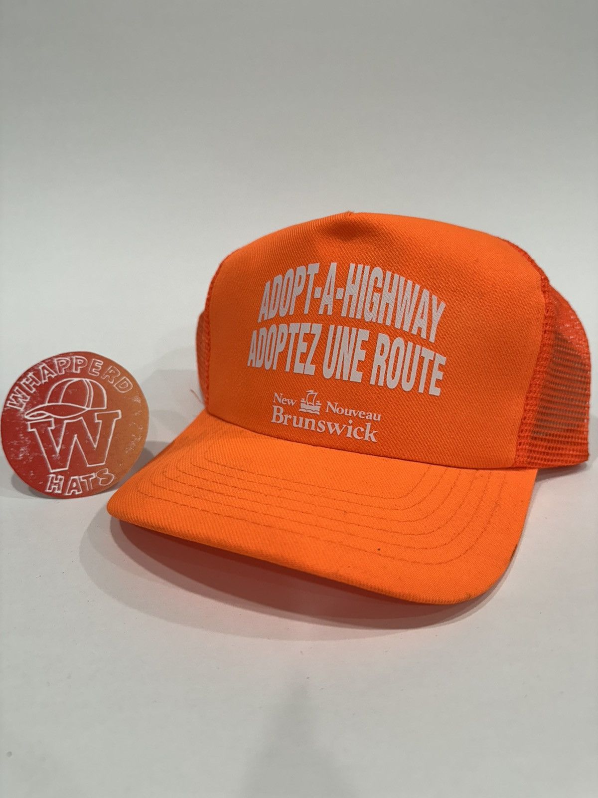 Vintage Vintage Adopt A Highway Trucker Snapback Size ONE SIZE - 1 Thumbnail