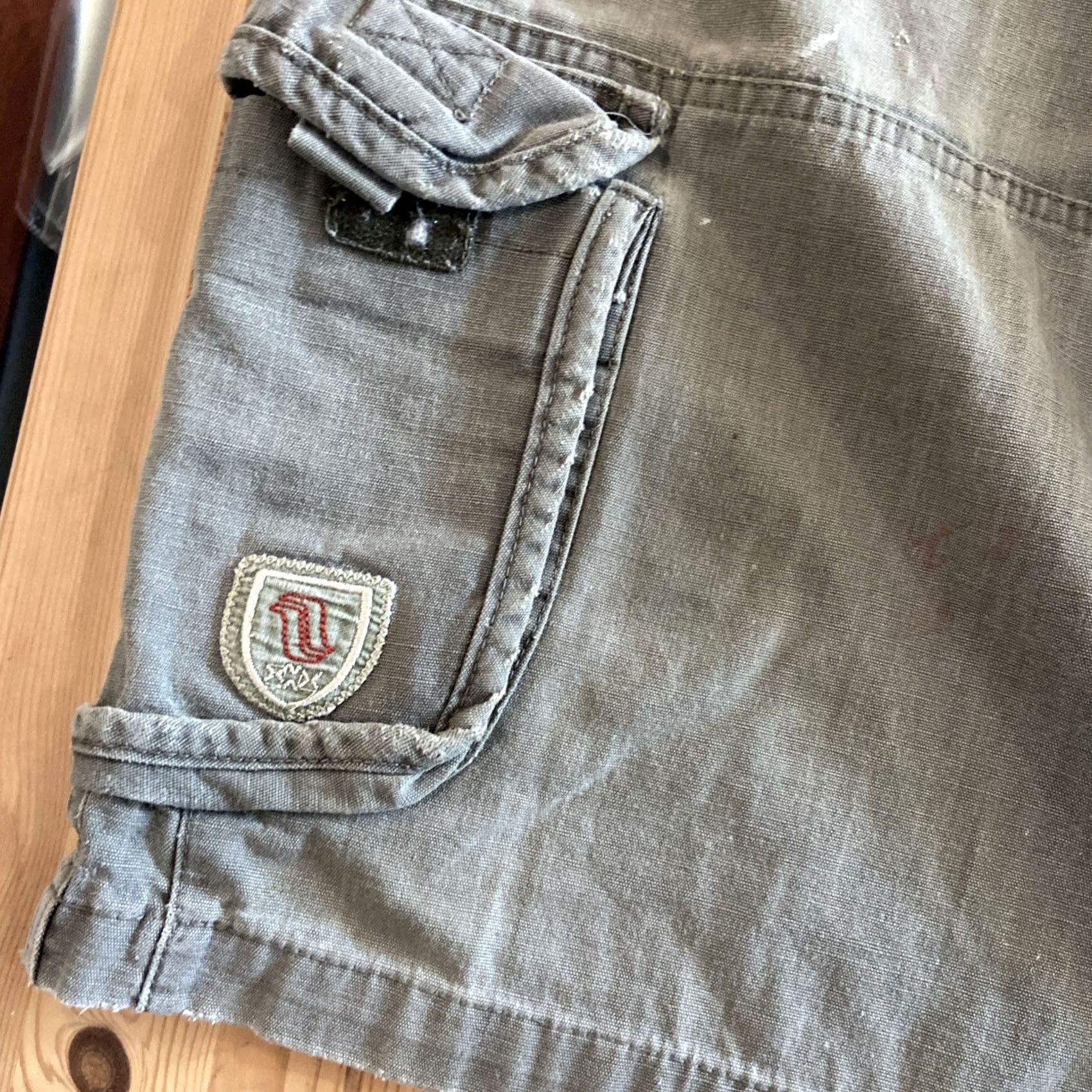 Vintage VINTAGE Huntington Cargo Shorts Green 36 Men Regular Cargo Pockets Surf Skate 90s 2000s Mens Size US 36 / EU 52 - 5 Thumbnail