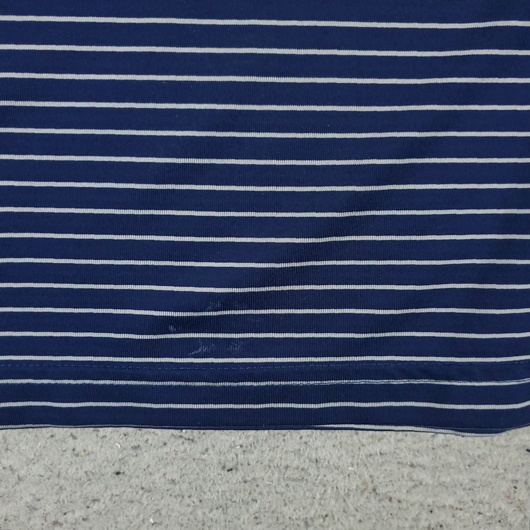 Under Armour Under Armour Polo Shirt Mens XL Blue Striped Golf Casual Short Sleeve Shirt Polo Mens Blue Striped Under Armour Size US XL / EU 56 / 4 - 3 Thumbnail