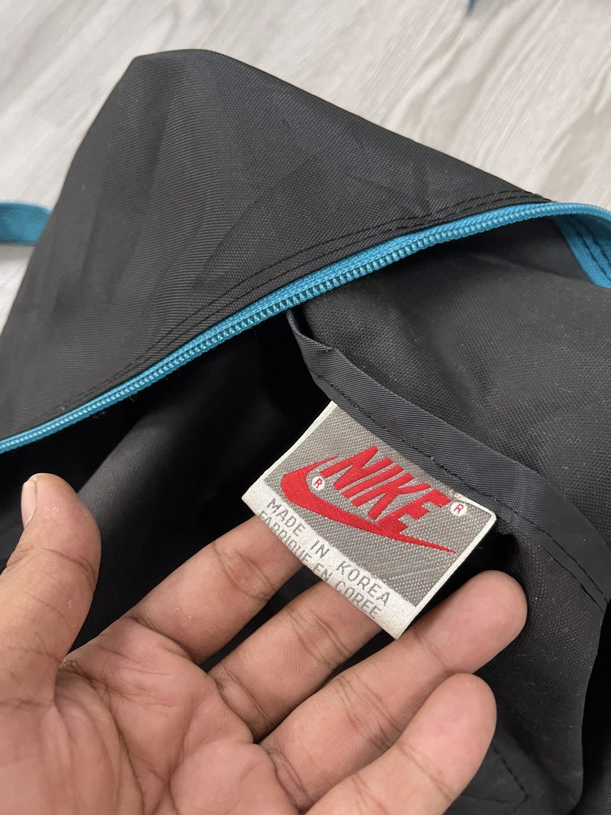 Nike × Vintage 90s Nike Gym Traveller Bag Size ONE SIZE - 11 Thumbnail