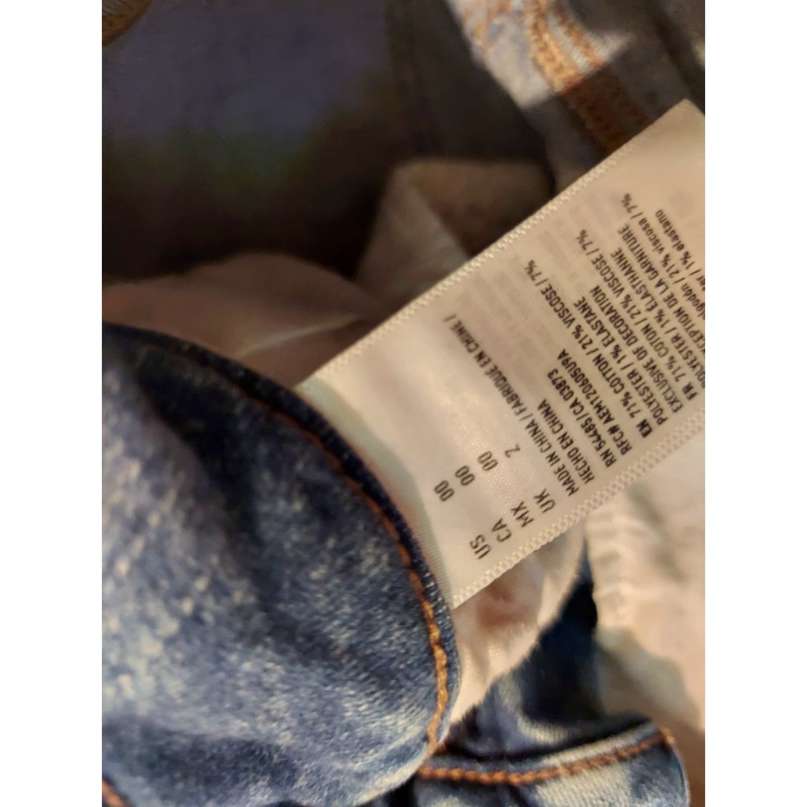 American Eagle Outfitters Womens American Eagle Outfitters Denim Shorts 00 Jeans Blue Dark Denim 5-Pocket Stretch Casual Summer Women Size 24" / US 00 / IT 34 - 4 Thumbnail