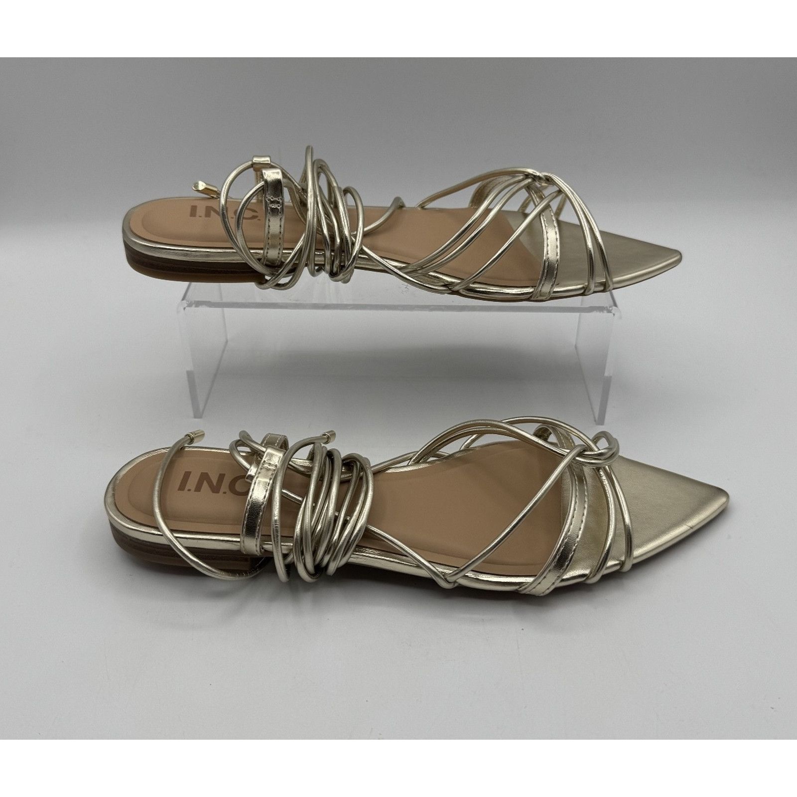 Other I.N.C. International Concepts Kharmaa Lace-Up Flat Sandal Size US 7.5 / IT 37.5 - 1 Thumbnail