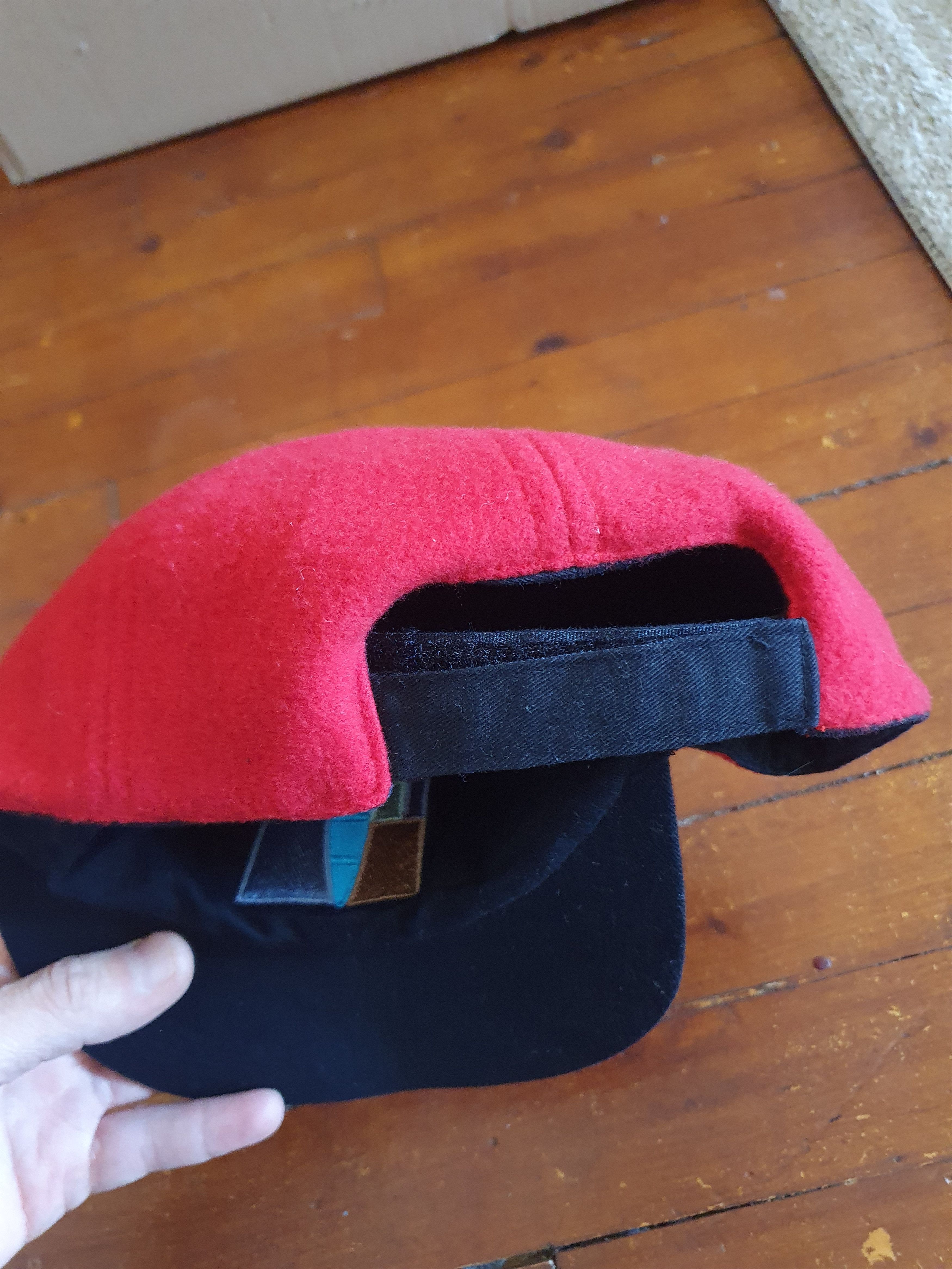 Mercedes-Benz × Vintage Mercedes Benz Vtg Reversible Racing Fleece Strapback Hat Cap Size ONE SIZE - 12 Thumbnail