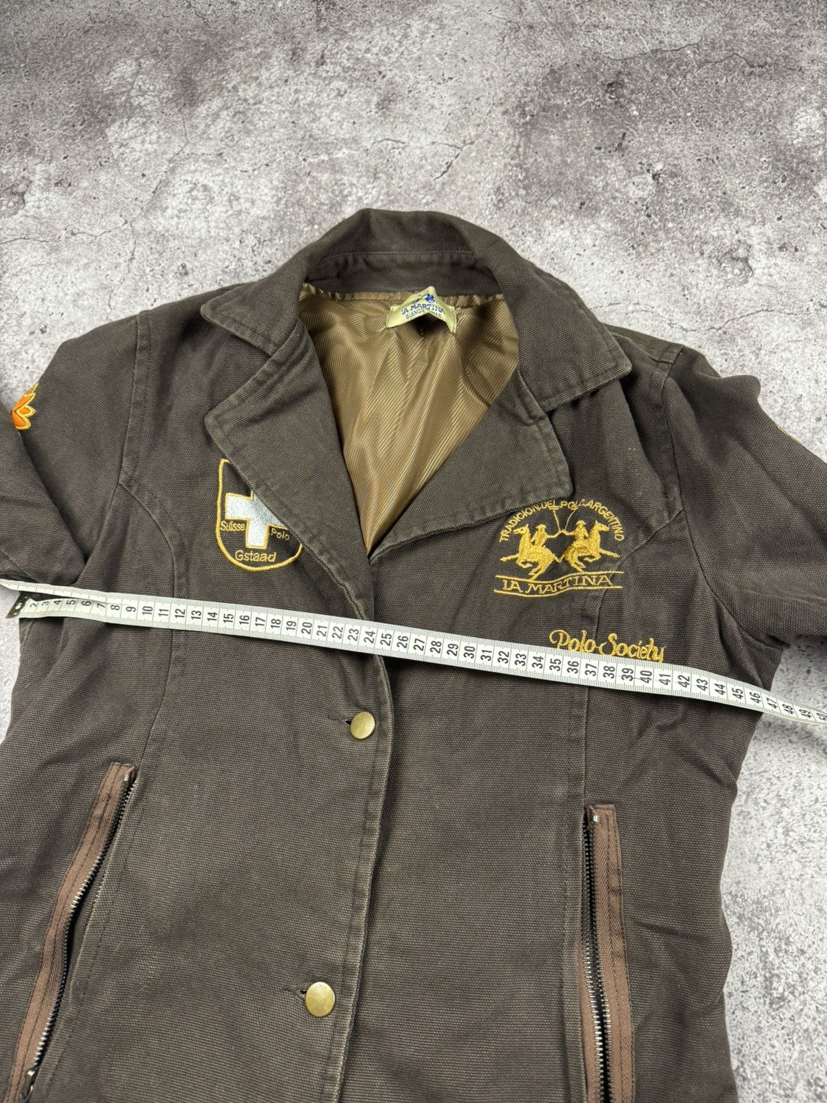 La Martina La Martina Down Gstaad brown Jacket Womens size Large Size L / US 10 / IT 46 - 7 Thumbnail