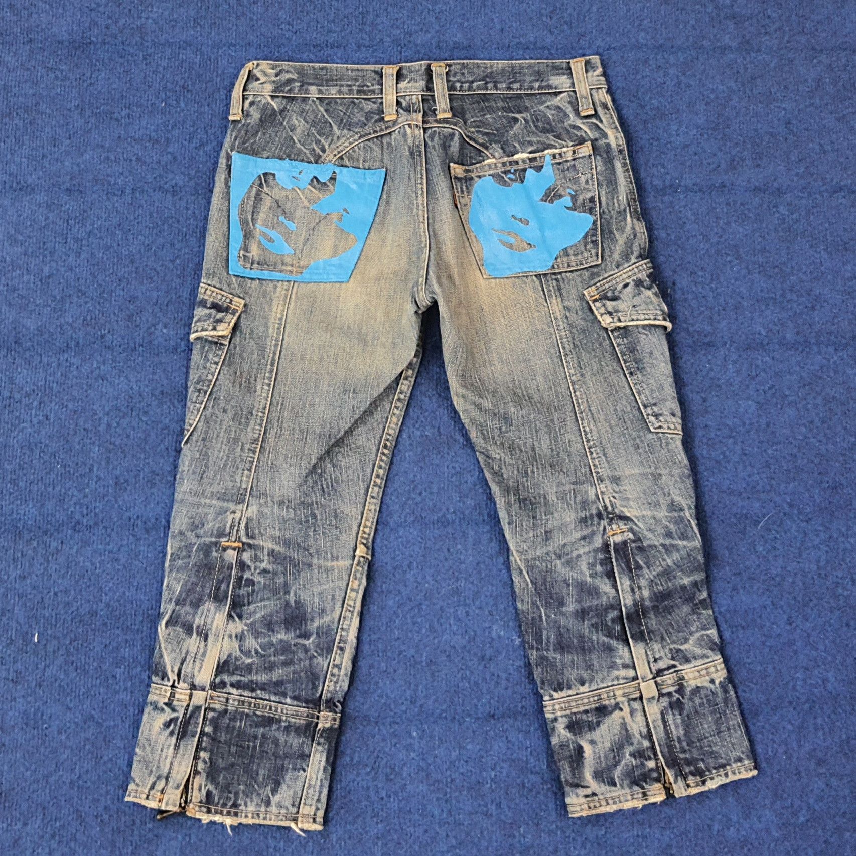 Hysteric Glamour Vintage Hysteric Glamour Japan 3Q Custom Logo Jeans C258N28 Size 27" / US 4 / IT 40 - 1 Thumbnail