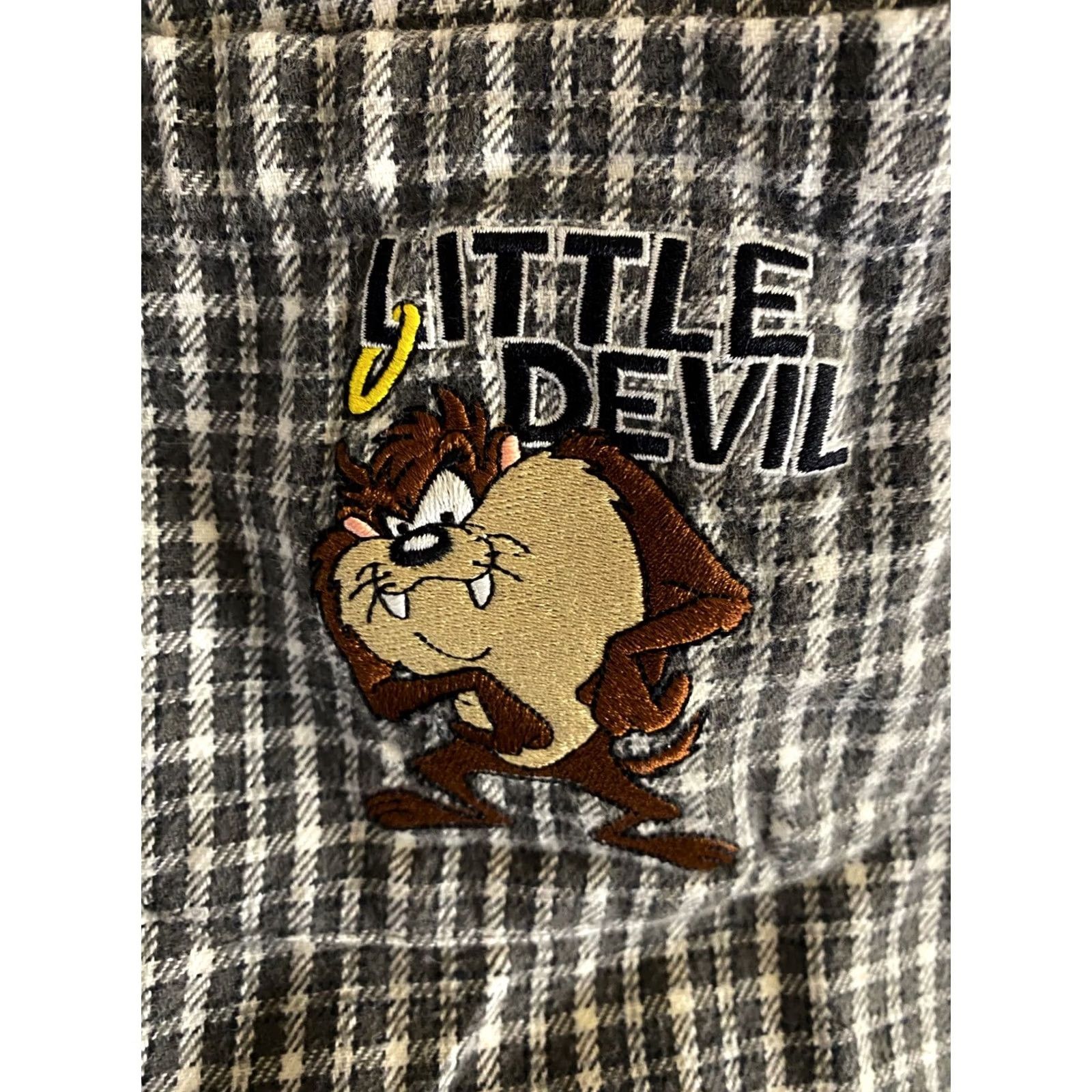 Vintage Warner Bros VTG 1998 Little Devil taz Long Sleeve Shirt L Mens Shirt Size US L / EU 52-54 / 3 - 5 Thumbnail