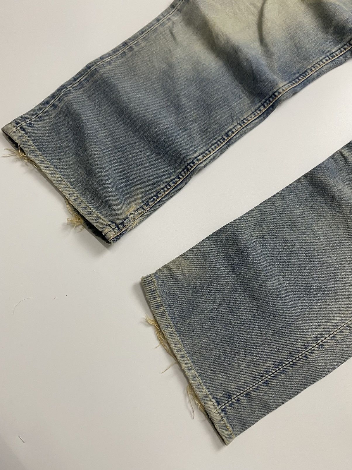 Lee Rare Vintage 80s Lee Union Made Half selvedge W34 Size US 34 / EU 50 - 3 Thumbnail