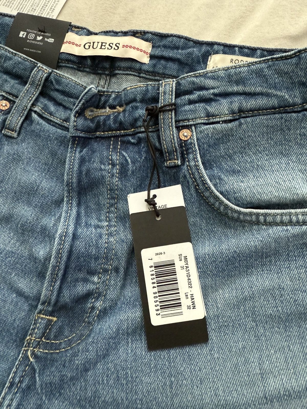 Guess Guess Denim Rodeo Vintage jeans Size US 31 - 4 Thumbnail