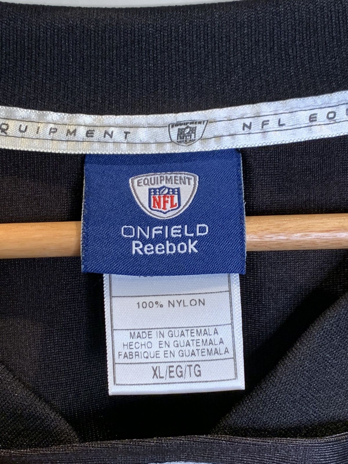Reebok *RARE* Vintage Ben Roethlisberger On Field NFL Reebok Jersey Size US XL / EU 56 / 4 - 8 Thumbnail
