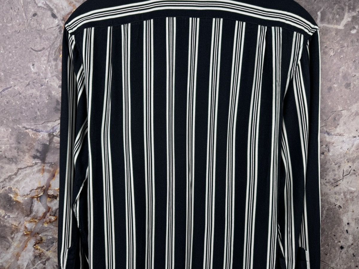 Reiss Reiss Men’s Striped Button Up Shirt Long Sleeve Black White Size US M / EU 48-50 / 2 - 11 Thumbnail