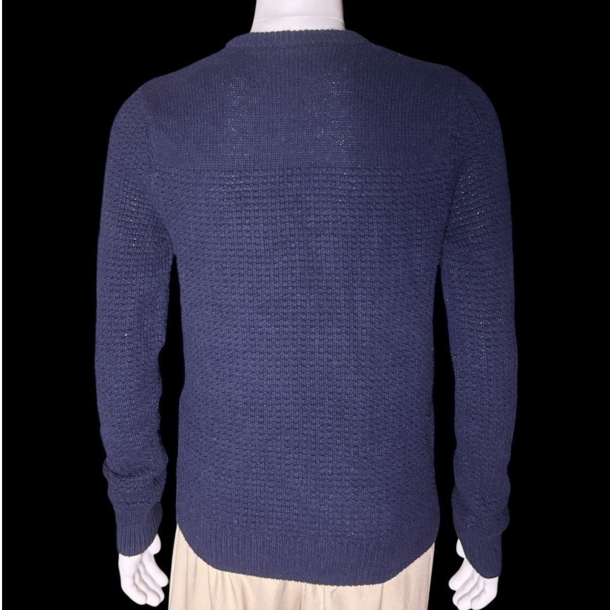 Marc Anthony Y2K Marc Anthony Blue Cotton Wool Pullover Sweater Size US M / EU 48-50 / 2 - 2 Thumbnail