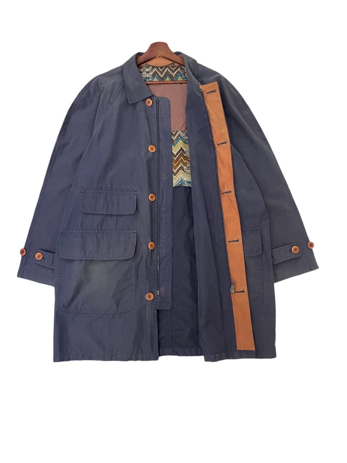 Missoni Vtg Missoni Navajo Long Jacket Size US L / EU 52-54 / 3 - 2 Thumbnail