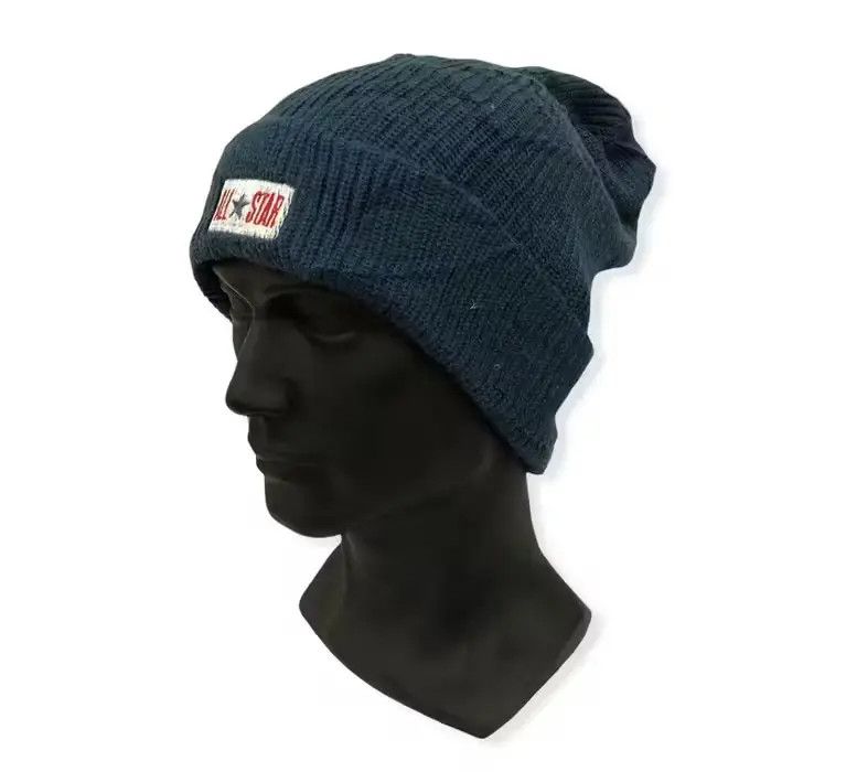 Converse × Vintage Vintage All Star Converse Trademark Logo beanie Hat Size ONE SIZE - 2 Thumbnail