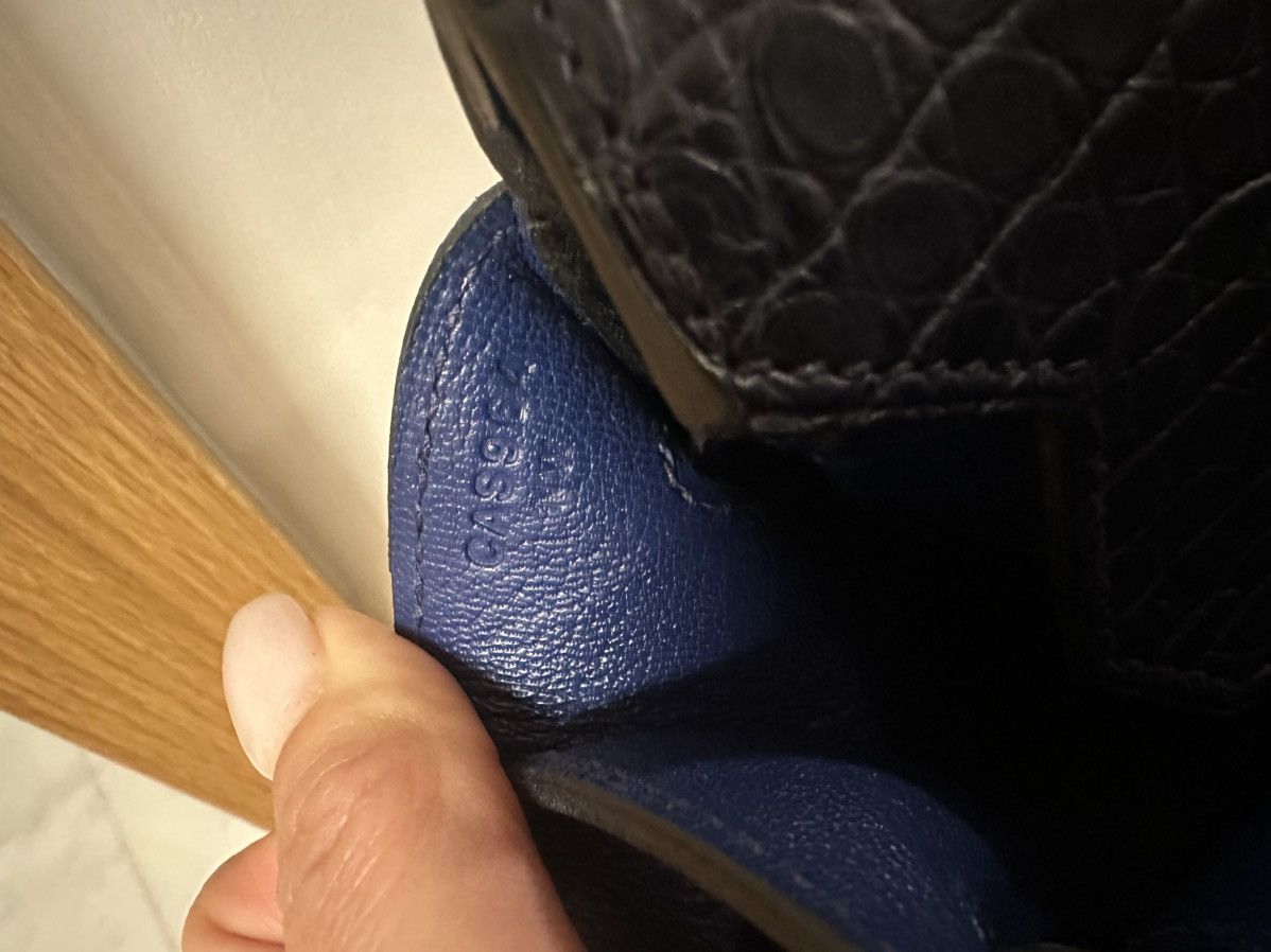 Hermes Hermès Bleu Marine Matte Mississipiensis Alligator Birkin 30 Size ONE SIZE - 11 Thumbnail
