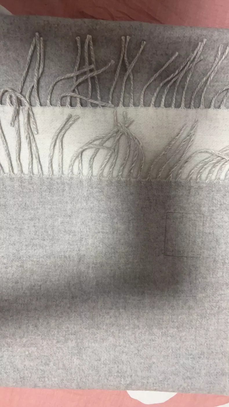 Loewe LOEWE Wool and cashmere tassels scarf Size ONE SIZE - 3 Thumbnail