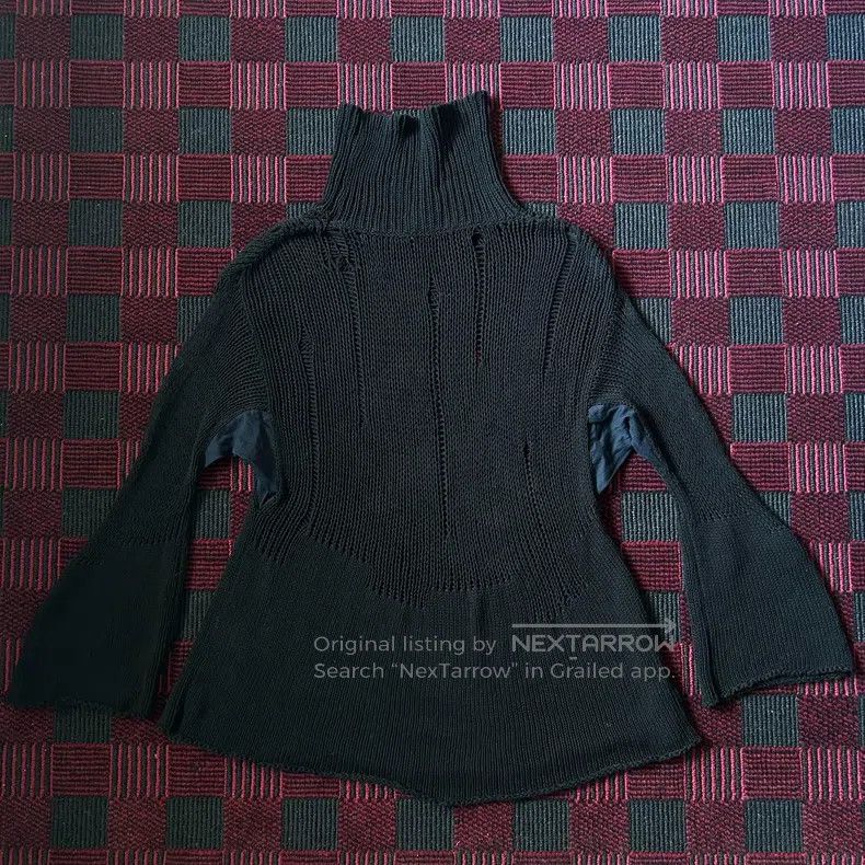 Vivienne Westwood Vivienne Westwood Ripped high neck knit top Size XS / US 0-2 / IT 36-38 - 3 Thumbnail