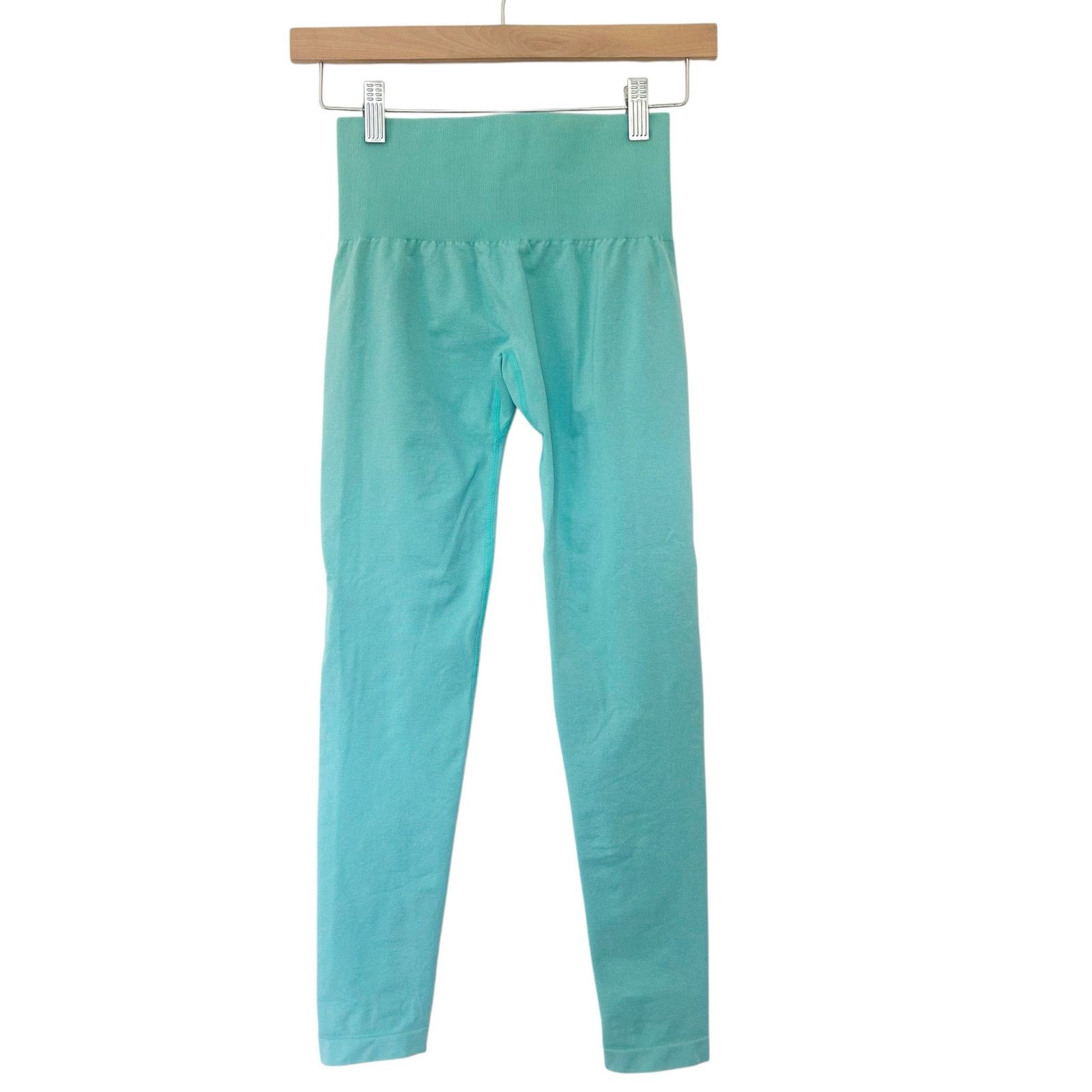 Other NVGTN Mint Green Seamless Leggings Sz S Size 27" / US 4 / IT 40 - 1 Thumbnail