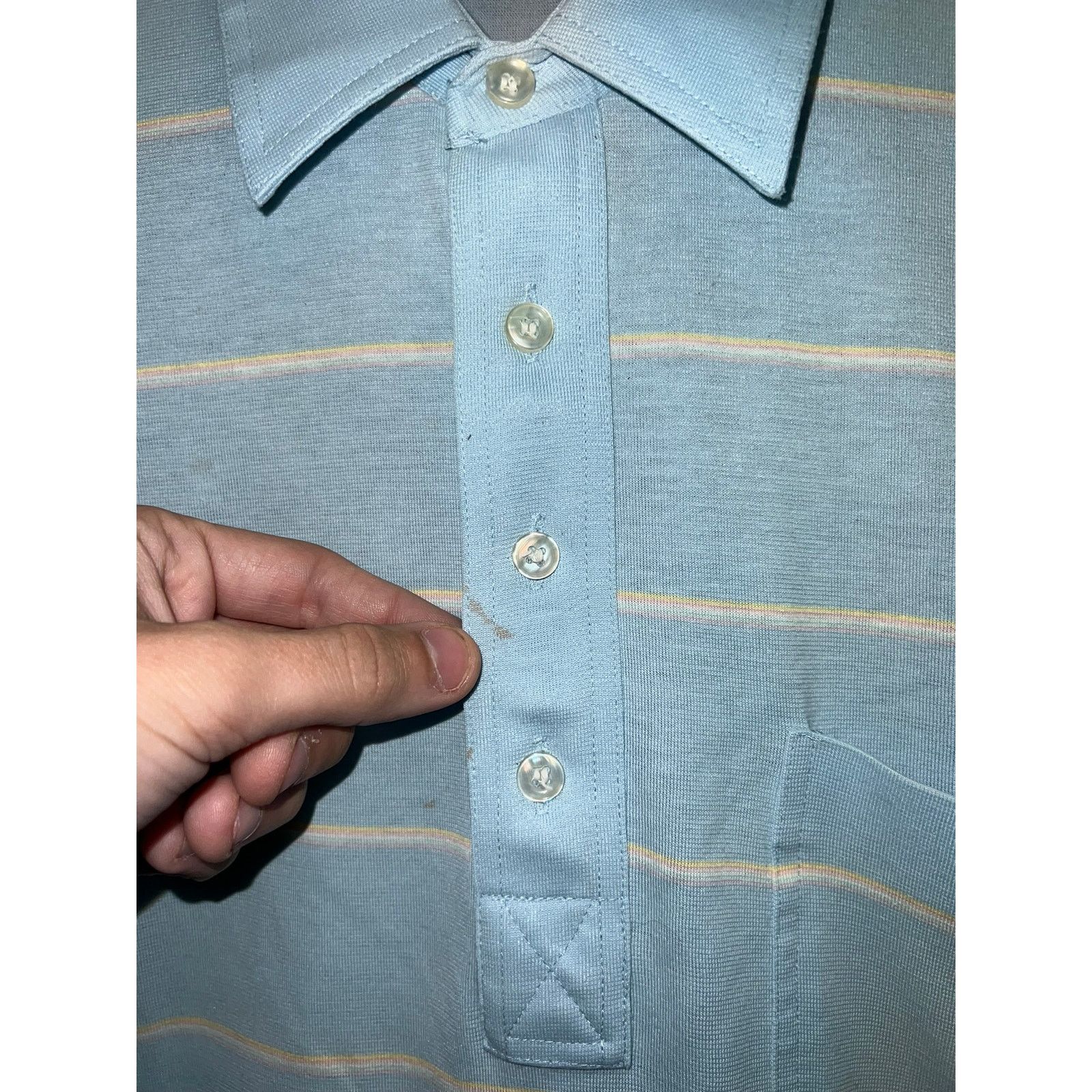 Arrow Vintage Arrow Golf Polo Shirt Tournament Blue Golfing 90s M Size US M / EU 48-50 / 2 - 3 Thumbnail