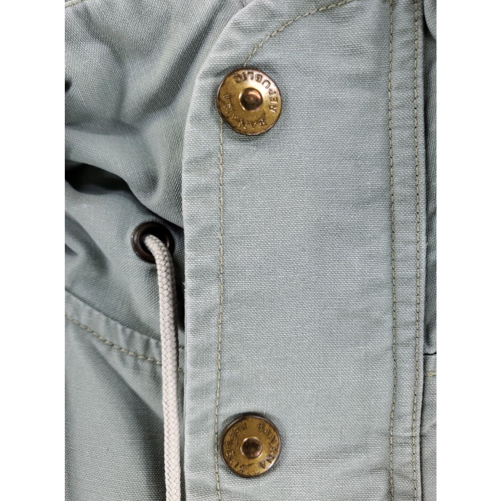 Banana Republic VINTAGE Banana Republic 80s 90s Travel Hooded Bomber Jacket Light Gray Mens L Size US L / EU 52-54 / 3 - 3 Thumbnail