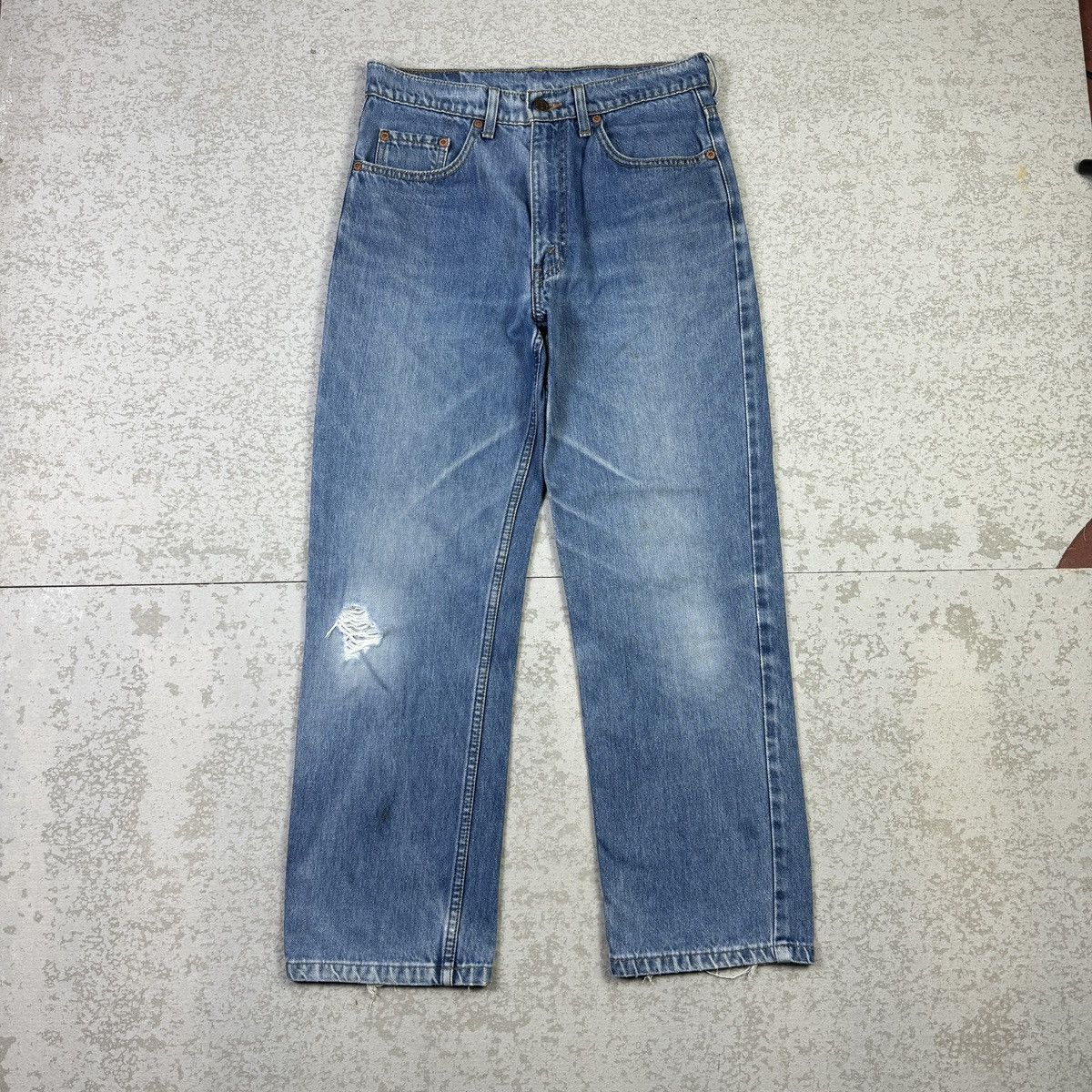 Levi's × Vintage 💥Vintage 90’s Levis 515 Faded Blue Light Wash Denim Size US 31 - 3 Thumbnail