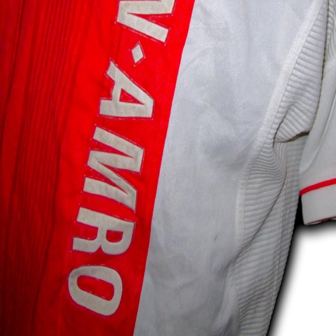 Umbro Ajax Amsterdam Netherlands 1999 2000 Home Shirt Jersey Size US L / EU 52-54 / 3 - 2 Thumbnail