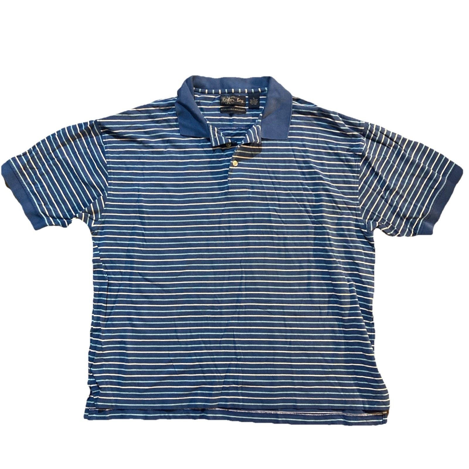 Other Academia VTG Keeler Bay Golf Polo Shirt XL 2Ply Cotton Y2K Size US XL / EU 56 / 4 - 1 Thumbnail