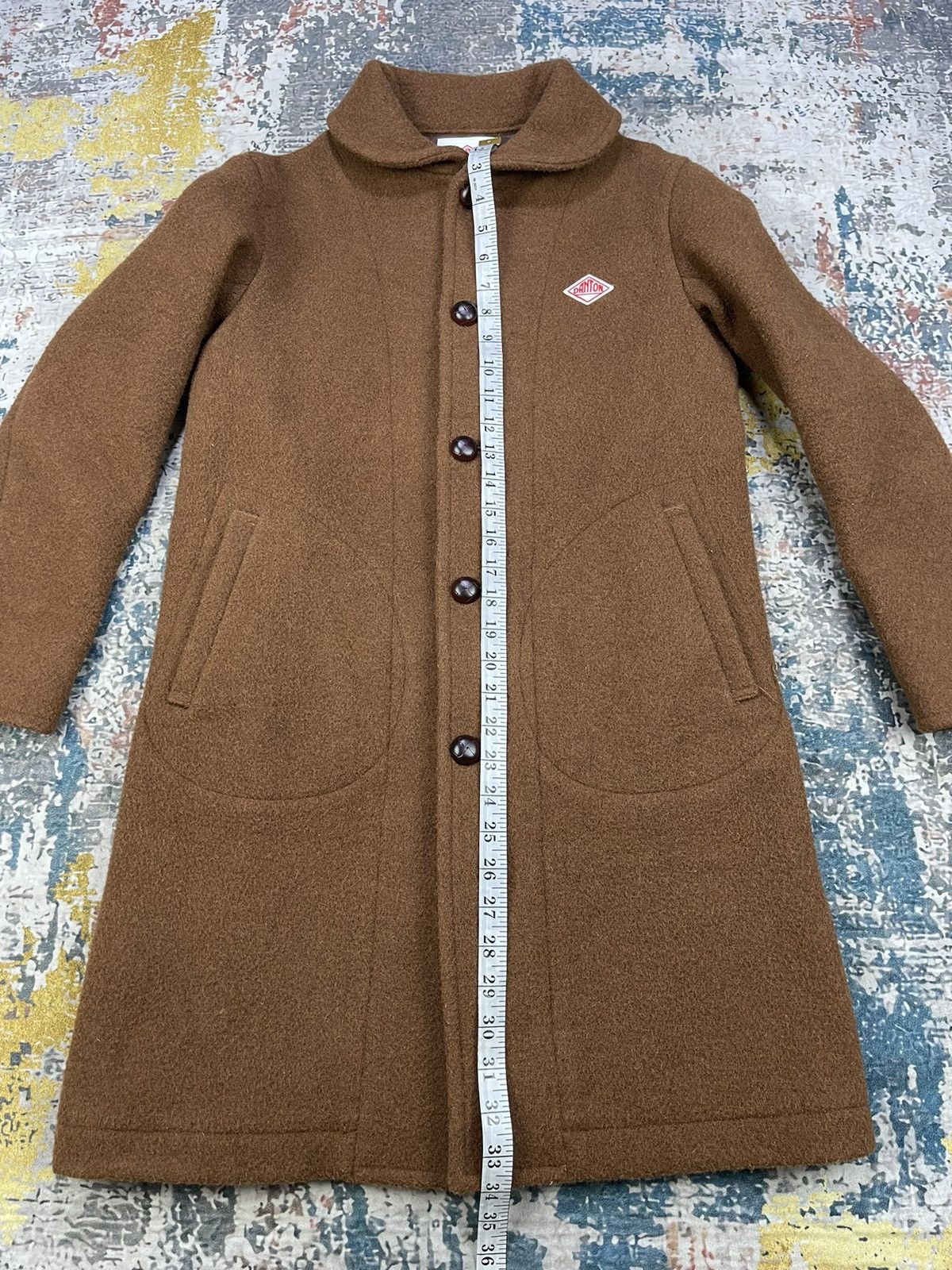 Danton Danton Vetements Camel Wool Coats Size US XXS / EU 40 - 11 Thumbnail