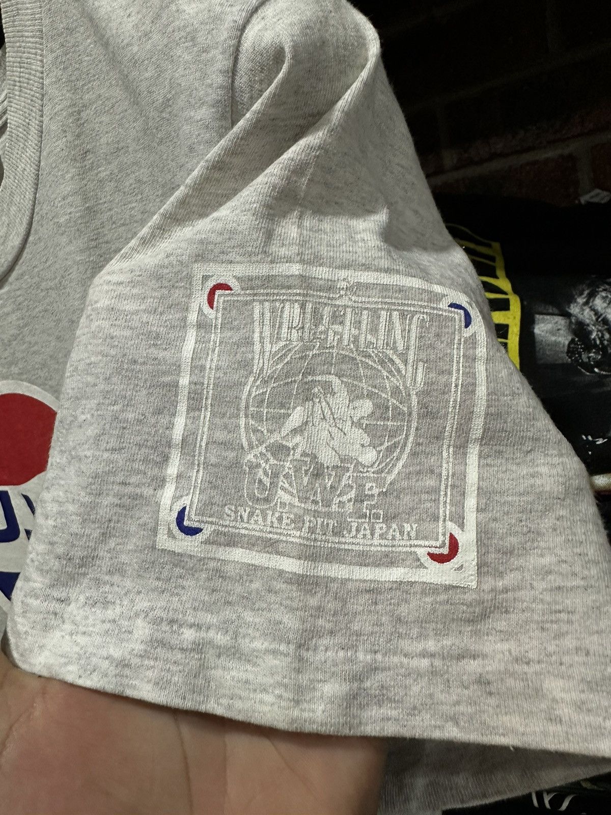 Vintage × WWE × WWF Vintage 90s UWF Snake Pit Japan Wrestling Tee Size US M / EU 48-50 / 2 - 5 Thumbnail