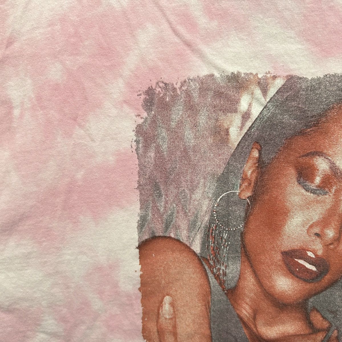 Other Aaliyah Pink Tie Dye Graphic Tshirt Size Large - "Ashlee" Size US L / EU 52-54 / 3 - 7 Thumbnail