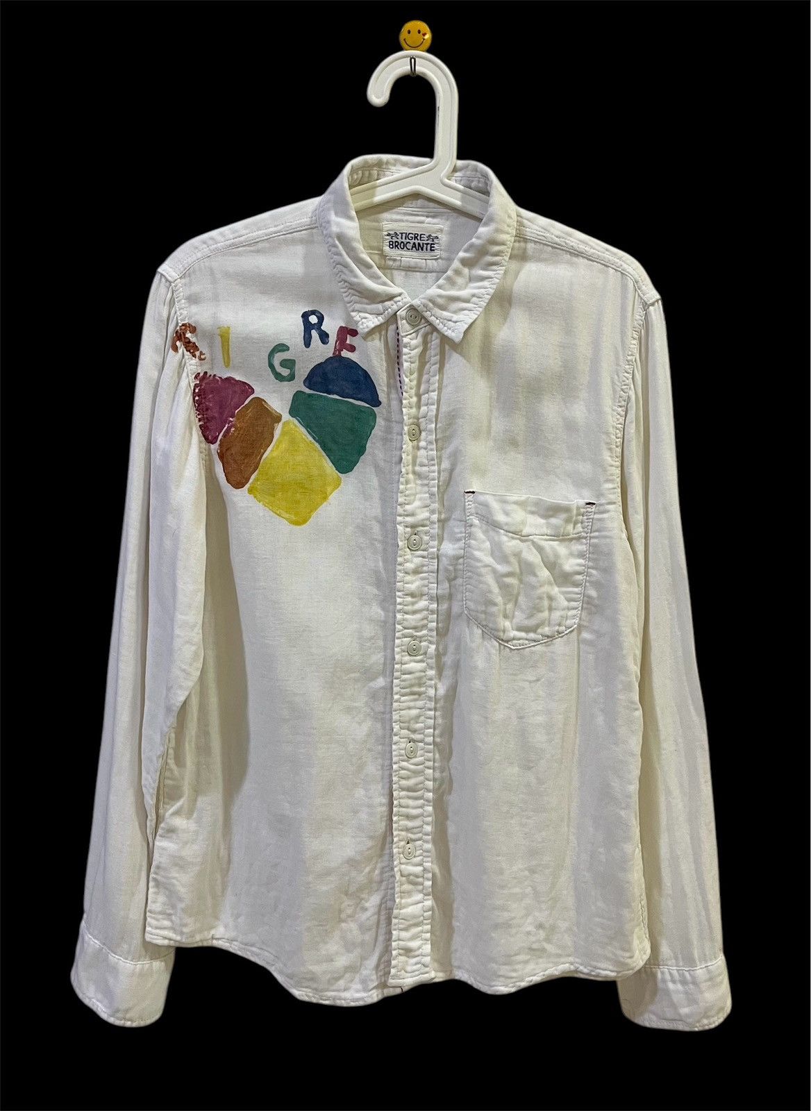 TIGRE BROCANTE Tigre Brocande Soft Cotton Long Sleeve Shirt Size US M / EU 48-50 / 2 - 1 Thumbnail