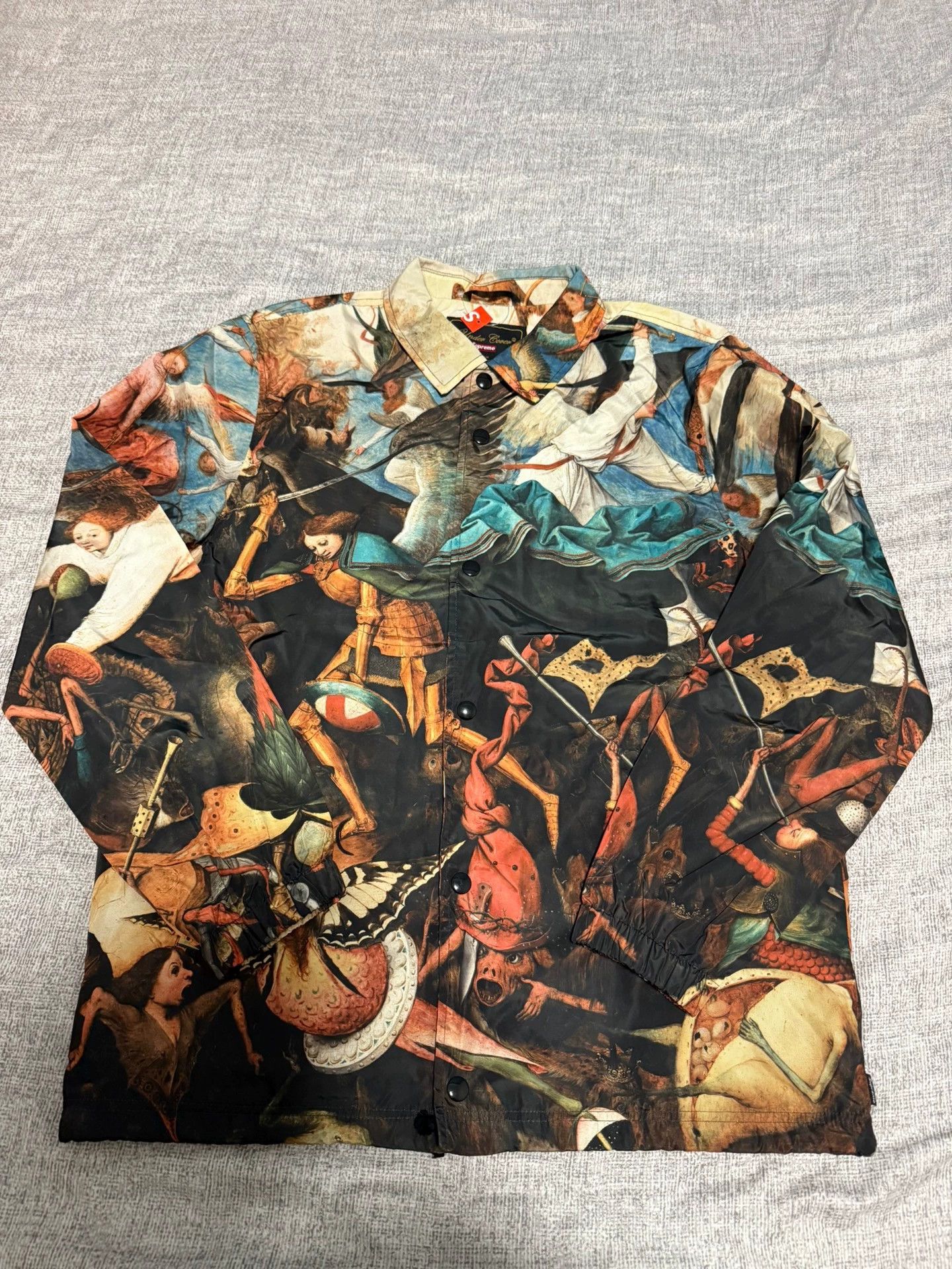Supreme Supreme x UC Oil Paint Angel Coach Jkt New Tags M Size US M / EU 48-50 / 2 - 1 Thumbnail